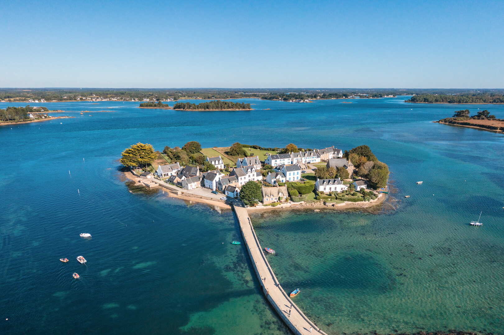 ile de Saint-Cado et croisière sur la ria d'Etel
